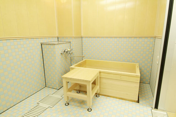 浴室・ひのき風呂(グッドタイムホーム・鷺沼)