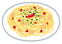 ペペロンチーノにハマっています！