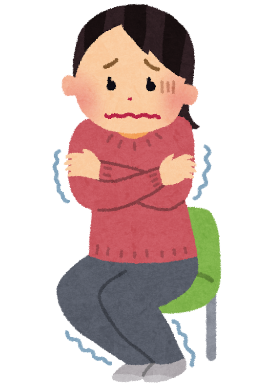 末端冷え性について